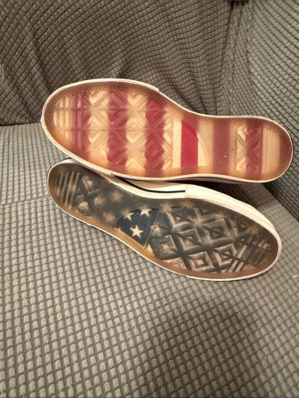 Converse Chuck Taylor American flag Mens 3. Womens 5